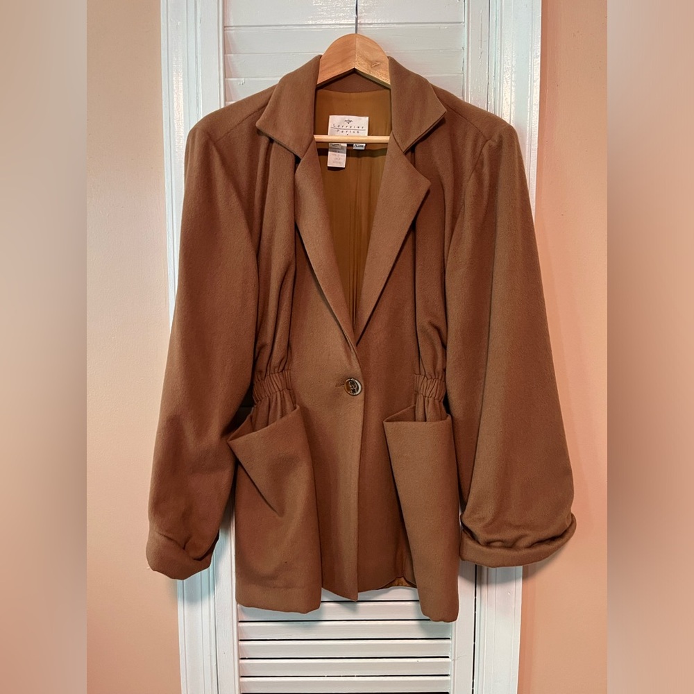 Vintage wool cashmere coat